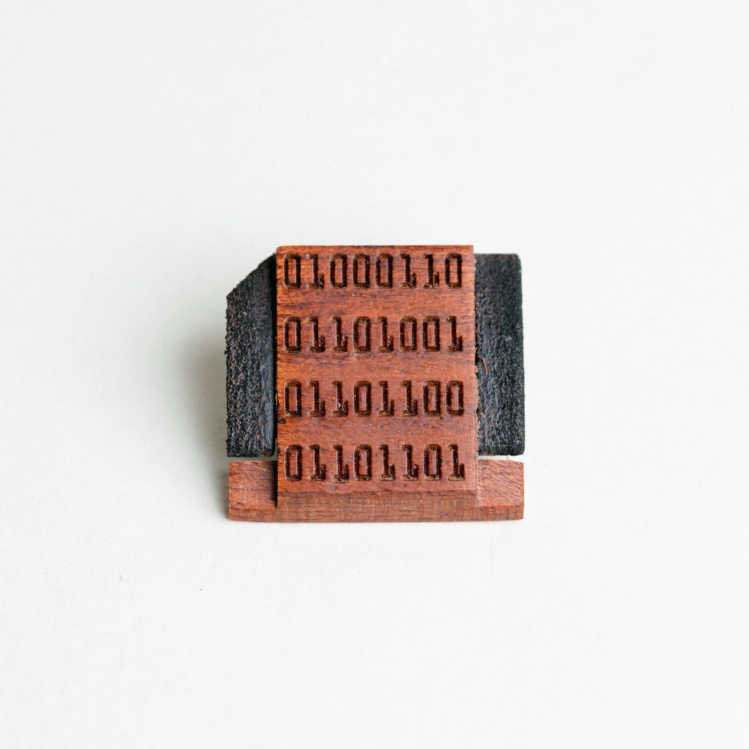 Binary Code Hot Shoe Cover — Artisan Obscura